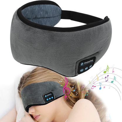 Relax Band Antifaz 3 en 1 - Antiluminoso + Antirruido + Audífonos Bluetooth para Dormir