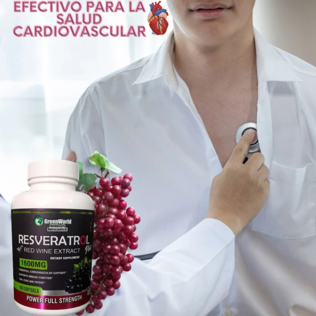 ÚLTIMO DÍA DE PROMOCIÓN - Resveratrol Lanzamiento Compra 1 llévate 2