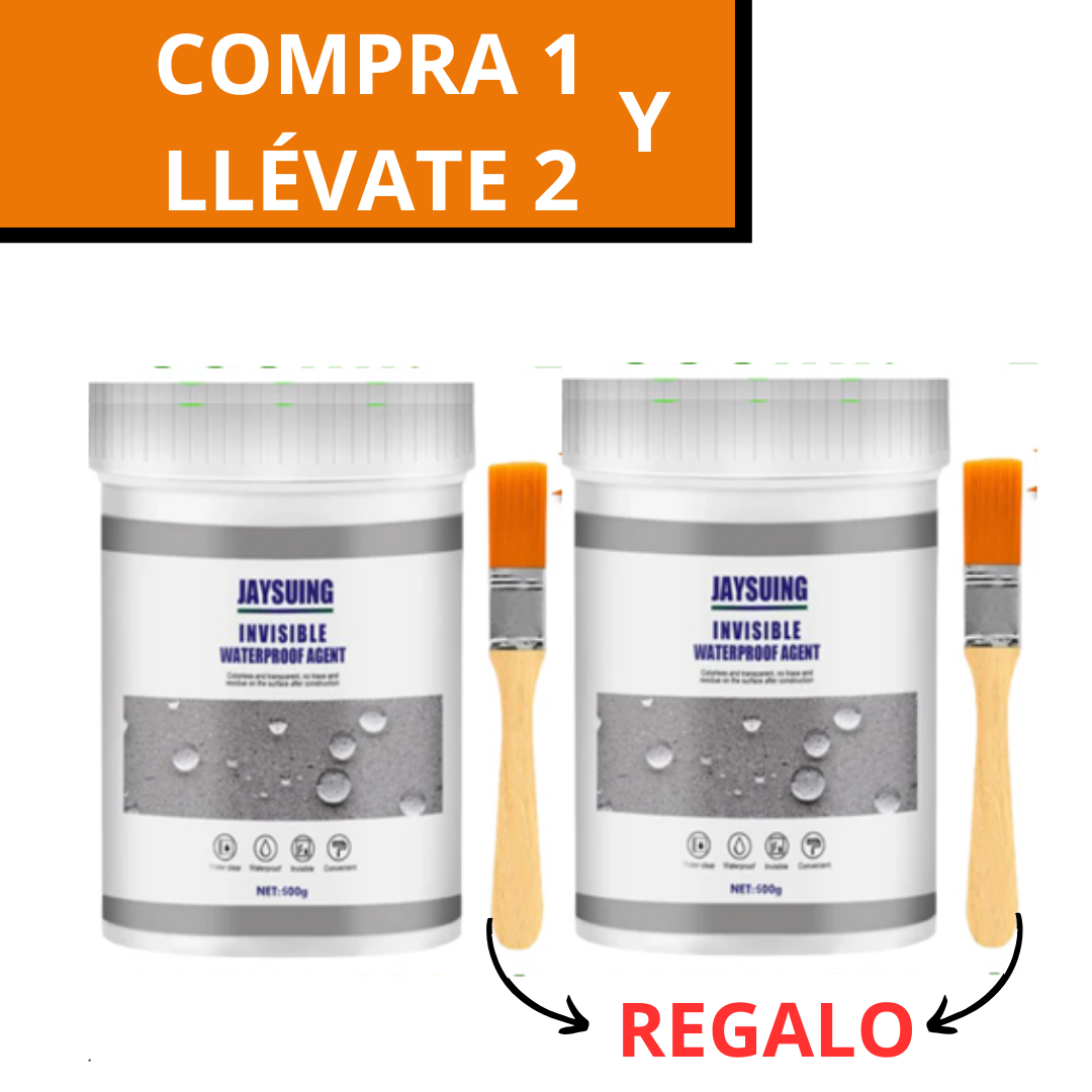 Compre 1 llévese 2 - Sellador Impermeabilizante Premium - 2 PINCELES DE REGALO