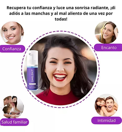 Compra 1 llévate 2 - QUEMA DE EXISTENCIAS HISMILE™ - Blanqueadora Dental Instantánea