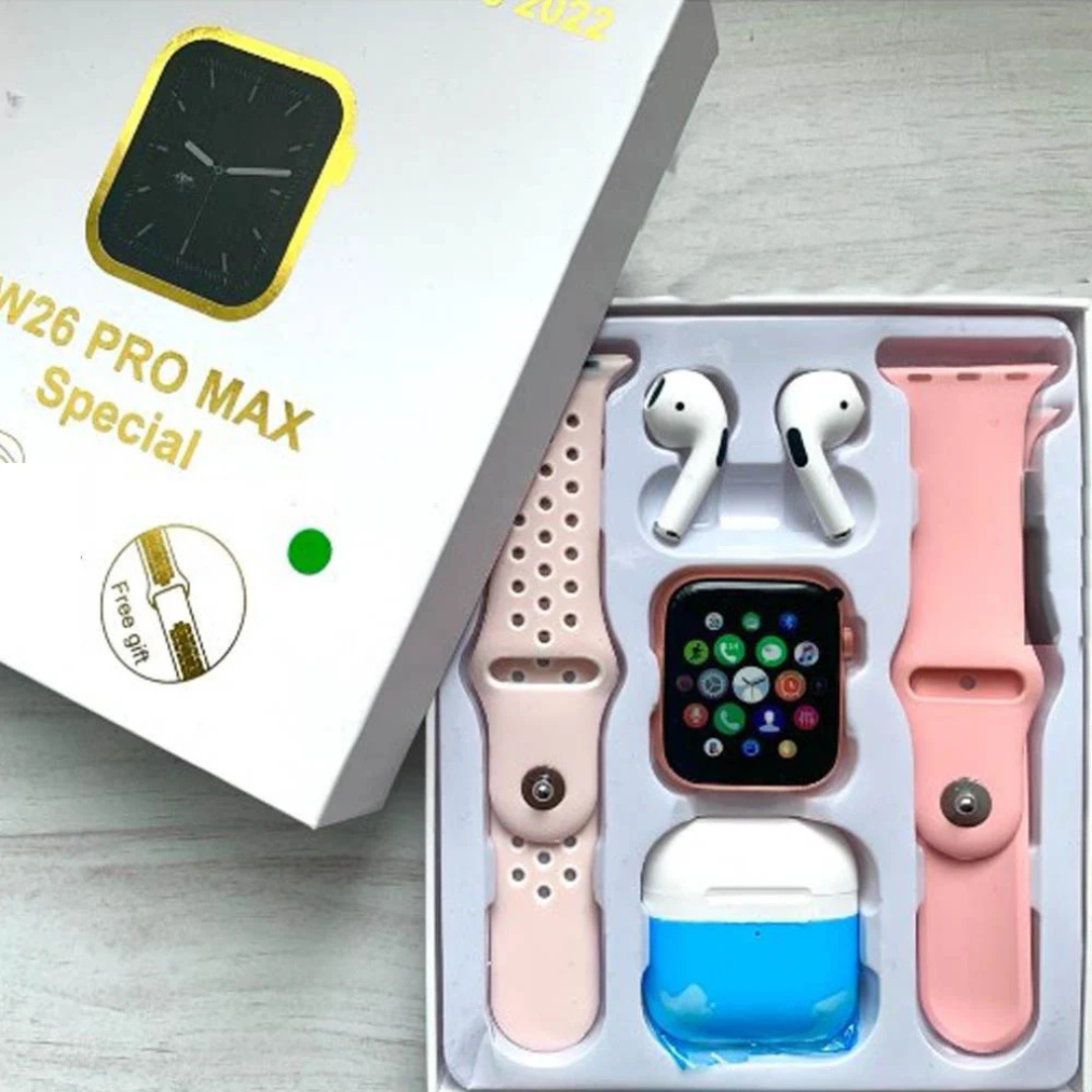 QUEMA DE EXISTENCIAS 40%OFF - Combo SmartWatch + Auriculares + 2 pulseras