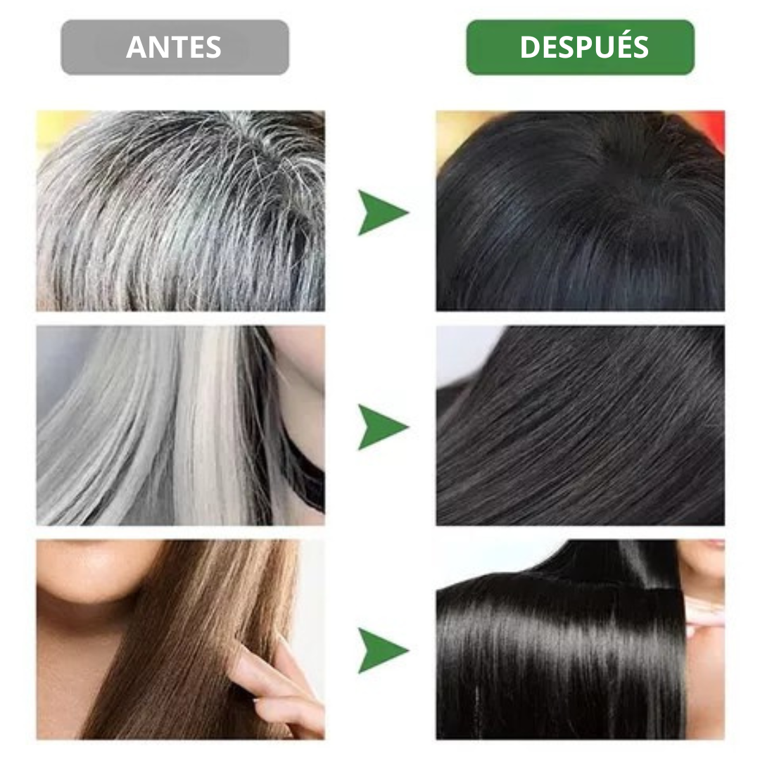 EL ÚNICO 3 EN 1 - Limpia, Alisa y Colorea el Cabello - HAIR DYE 500ml - SOLO HOY 40%OFF