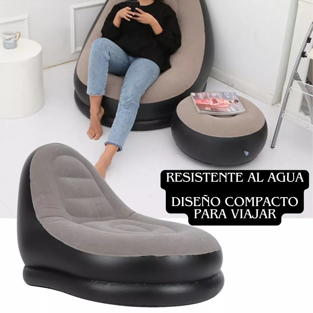 30% Off SOLO HOY - Compra SILLÓN INFLABLE PORTATIL